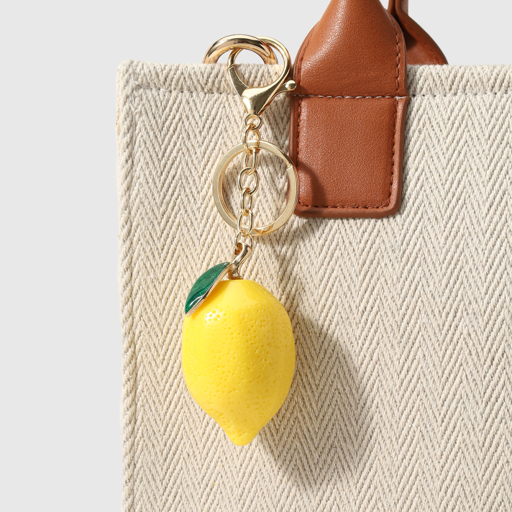 Porte-Clés En Résine Représentant De Jolis Fruits Image4