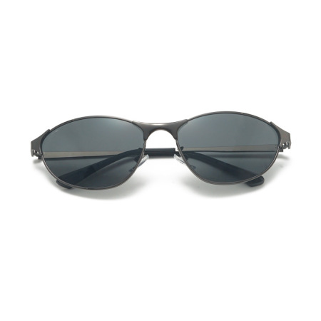 Lunettes de soleil femme de la série Luxueuse, style rétro, couleur unie 2
