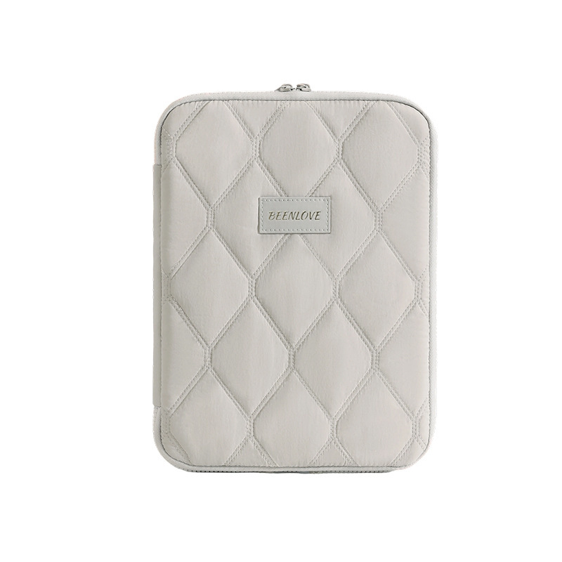 Sac Pour Ordinateur Portable Femme, Matelassé, Couleur Unie, Style Bureau
