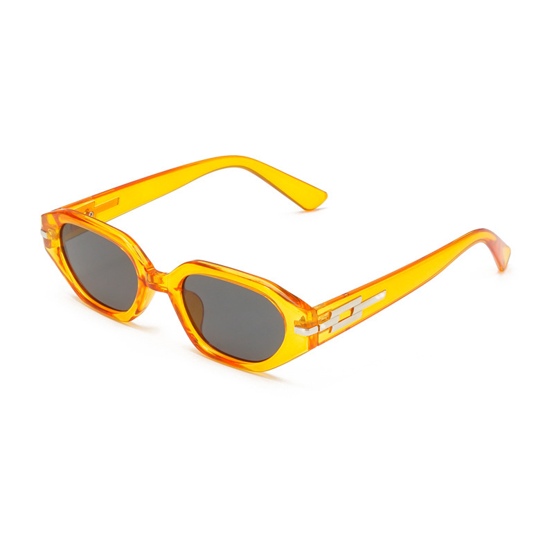 Lunettes De Soleil Femme Simple Series Retro Couleur Unie