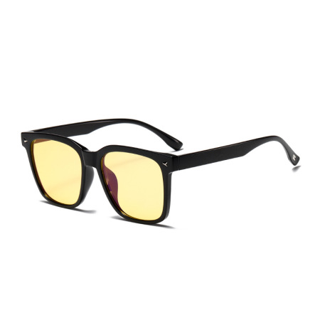 Lunettes de soleil pour femmes Simple Series Casual Devil's Eye, couleur unie, bloquant la lumière bleue 2