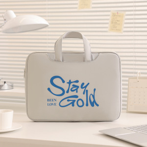 Sacoche Pour Ordinateur Portable Femme À Motif Lettres Style Bureau h5