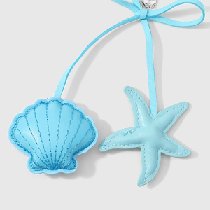 Porte-Clés En Cuir En Forme De Coquillage Et D'Étoile De Mer Pour Vos Vacances h5 Image5