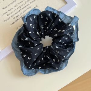 Chouchous En Tissu À Nœud Floral Rétro De La Collection Simple Series h5 