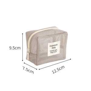 Trousses À Maquillage Simples À Carreaux Pour Femmes h5 Image5
