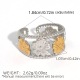 Couleur or et argent/Taille unique/A16-3-250826-6 Image3