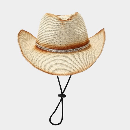 Chapeaux de paille pour femmes, couleurs assorties, motif cristal de vacances 2