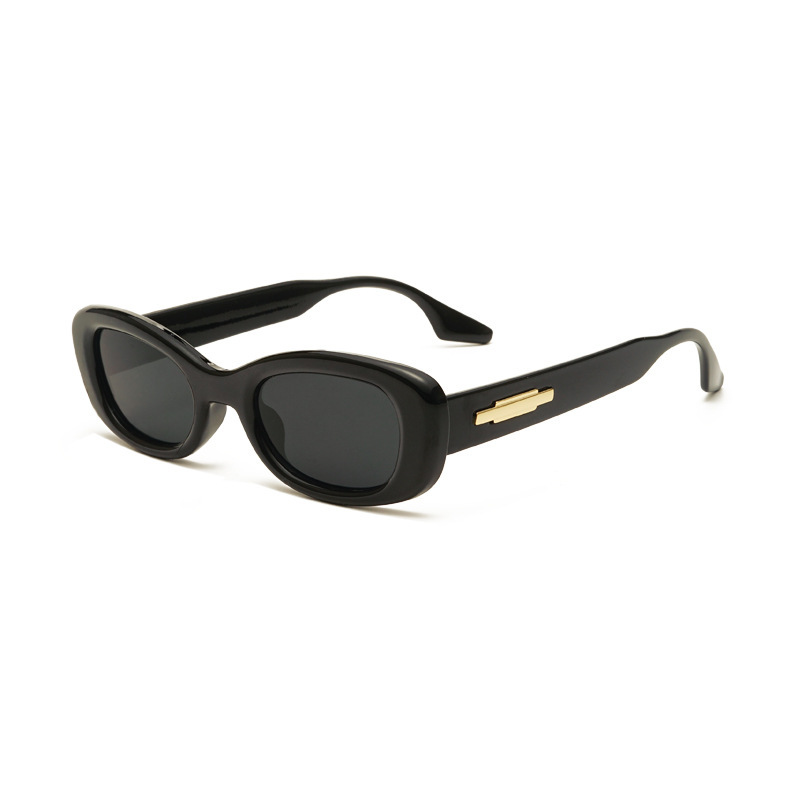 Lunettes De Soleil Femme Simple Series Retro Couleur Unie 