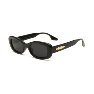 Lunettes De Soleil Femme Simple Series Retro Couleur Unie h5 