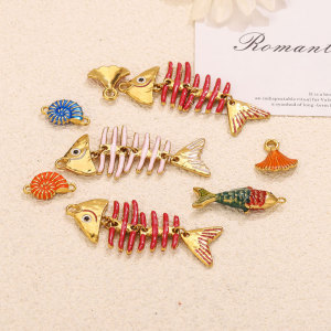 Pendentifs Pour Femmes De La Série Luxueuse Diy Coquillage En Acier Inoxydable Étanche Couleur Or h5 Image4