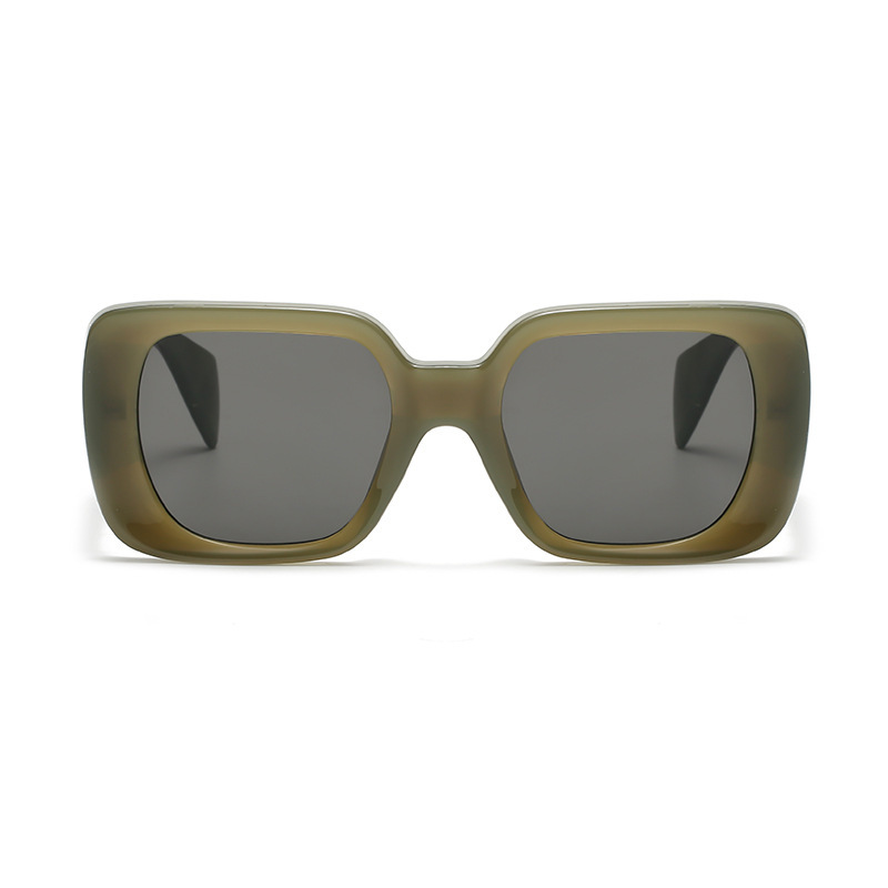 Lunettes De Soleil Pour Femmes Simple Series Sweet, Coloris Unis Et Dégradés. Image2