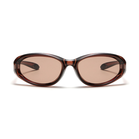 Lunettes de soleil pour femmes de luxe, style rétro, à dégradé de couleurs unies. 2