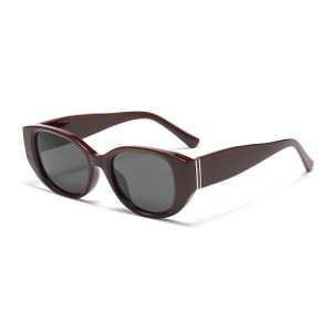 Lunettes De Soleil Femme Simple Series Retro Couleur Unie h5 Image2