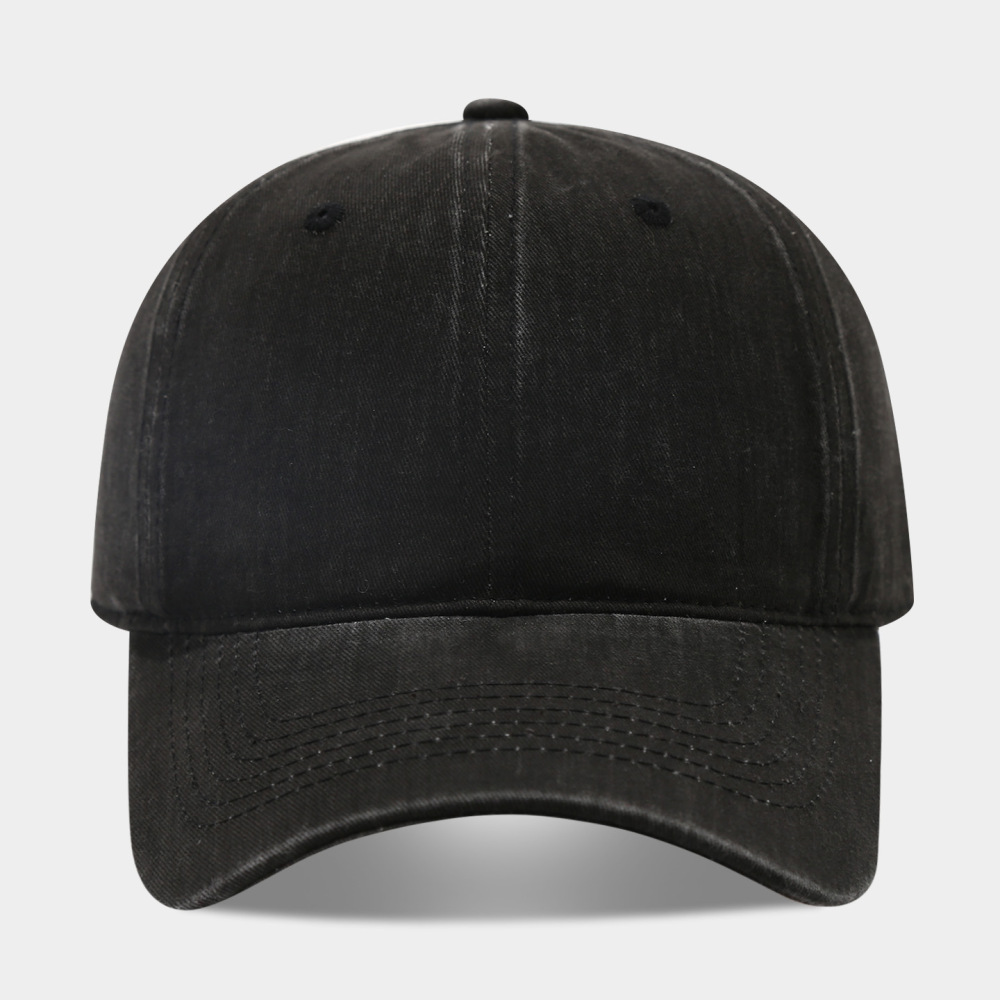 Casquette De Baseball Unisexe Classique En Tissu Uni