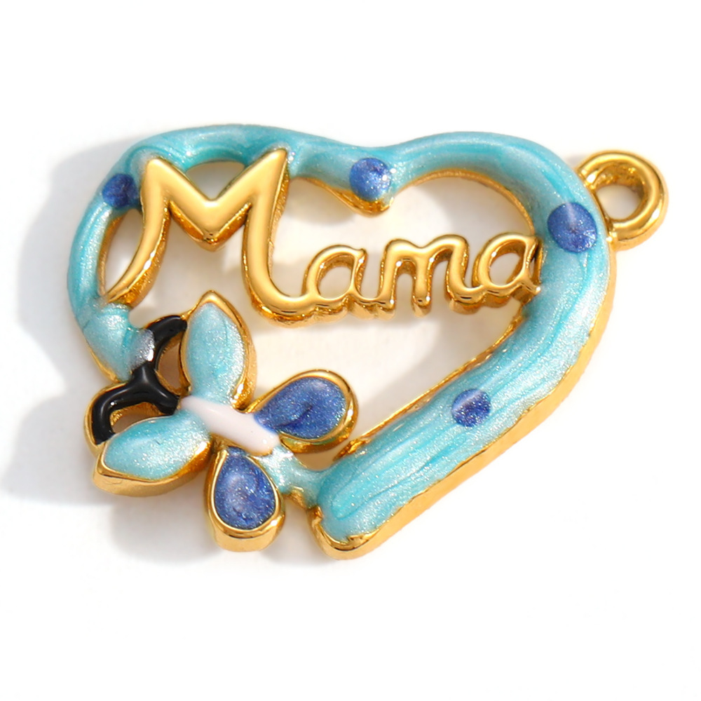 Pendentifs Pour Femmes En Acier Inoxydable, Couleur Or, Motif Fleur, Lune Et Coquillage (À Faire Soi-Même) Image2