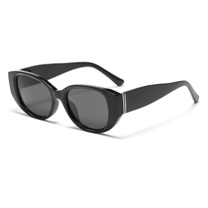 Lunettes De Soleil Femme Simple Series Retro Couleur Unie h5 