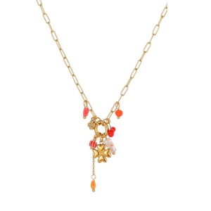 Ensembles De Bijoux Pour Femmes Simple Series Daily Clover En Acier Inoxydable Étanche Couleur Or h5 Image5