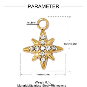 Pendentifs Pour Femmes, Collection Romantique, Forme Irrégulière, Fruits, En Acier Inoxydable Étanche, Couleur Or h5 