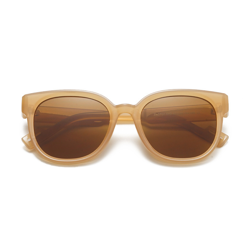 Lunettes De Soleil Femme Simple Series Retro Couleurs Mélangées Image2