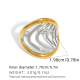 Couleur or et argent/Taille unique/A13-4-250721-3 Image3