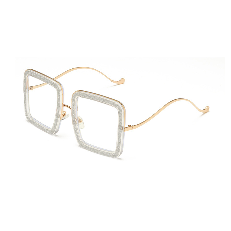 Lunettes De Soleil Rétro Multicolores Pour Femmes De La Série Luxueuse
