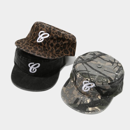 Casquette de baseball femme en tissu imprimé léopard décontracté