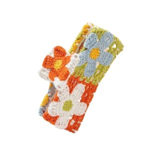 Pinces À Cheveux Pour Femmes En Tissu À Motif Floral Fraise Multicolore, Collection Romantique h5 Image5