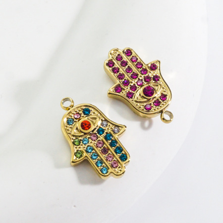 Pendentifs pour femmes de la série Luxueuse DIY, forme irrégulière, en acier inoxydable étanche, couleur or 2