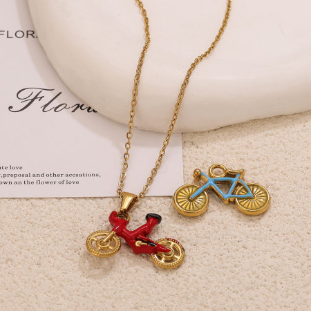 Pendentifs pour femmes de la série Luxueuse DIY, forme irrégulière, en acier inoxydable étanche, couleur or 2