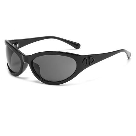 Lunettes de soleil femme Simple Series, couleur unie décontractée 2