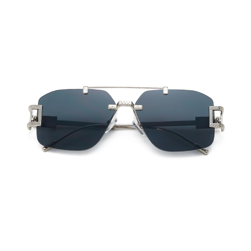 Lunettes De Soleil Femme De La Série Luxueuse, Décontractées, Unies Ou À Dégradé. Image3