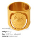Bague en or 