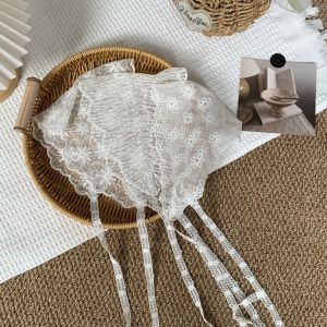 Bandana Romantique En Dentelle Douce, Foulard Et Ceinture Multifonctionnels À Faire Soi-Même h5 Image4