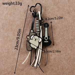 Porte-Clés De Sac Pour Femme Simple Series Cute Koala Pu h5 Image4