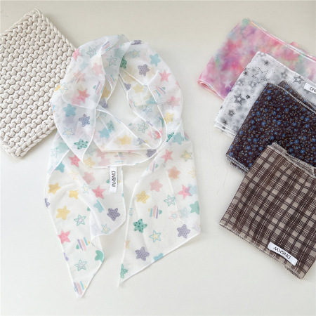 Écharpes d'été Sweet Star en polyester pour femmes
