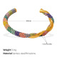 Bracelet en diamants de couleur