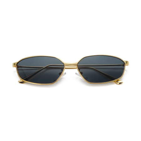 Lunettes de soleil femme Simple Series Retro couleur unie 2