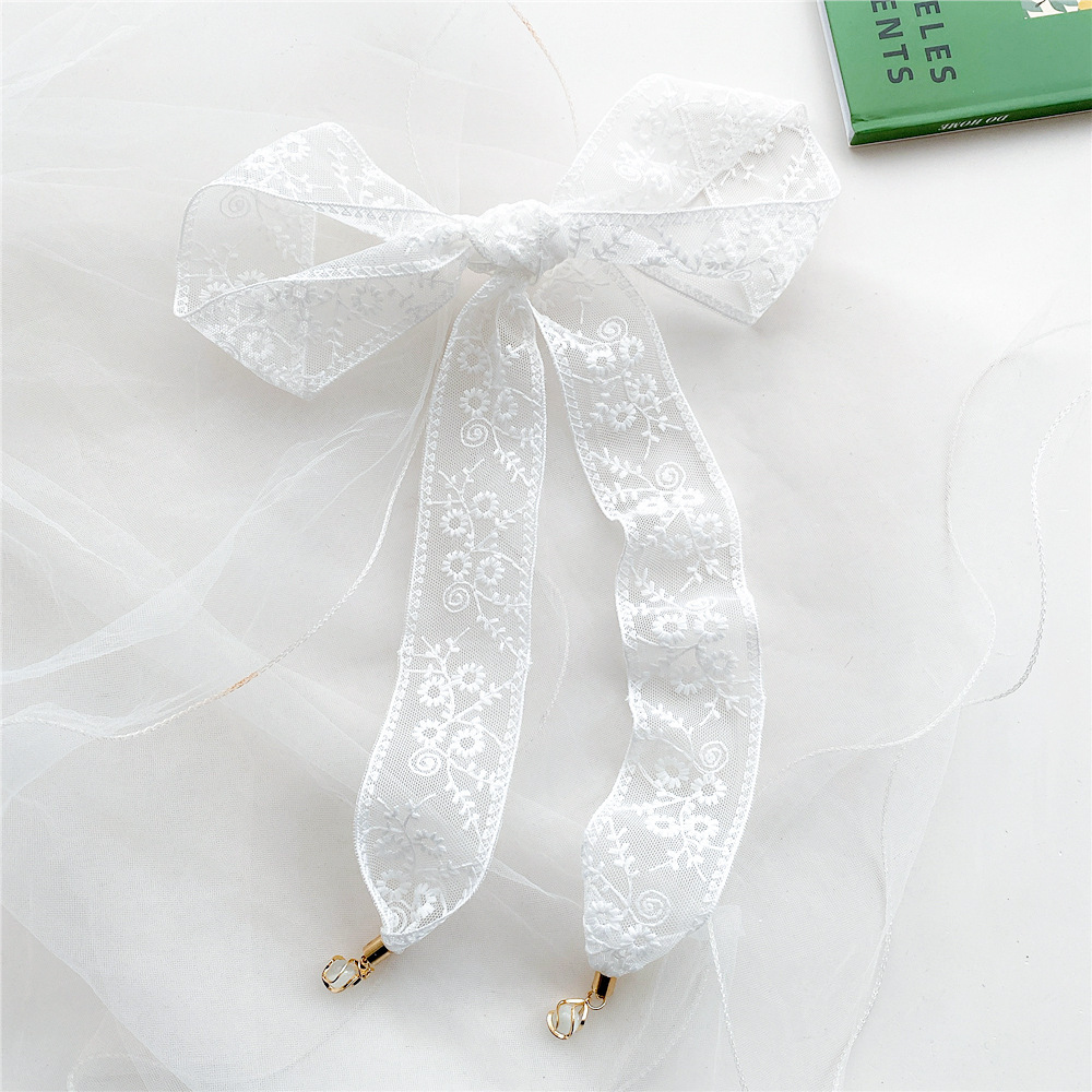 Bandana D'Été Élégante En Dentelle Florale Pour Femme 