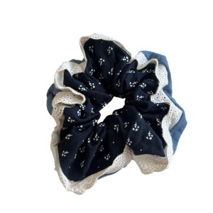 Chouchous En Tissu À Nœud Floral Rétro De La Collection Simple Series h5 Image5