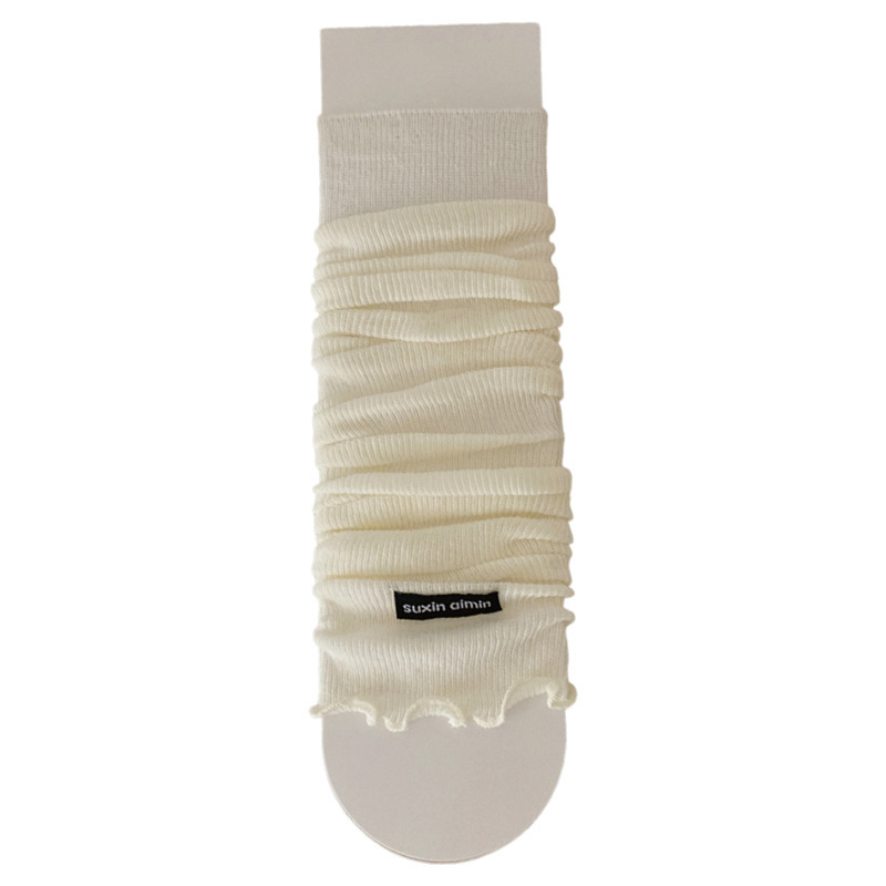 Chaussettes Mi-Mollet À Lettres Décontractées Et Rebondissantes Image4
