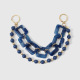 1 breloque de sac bleue Image2