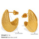 Boucles d'oreilles en or 