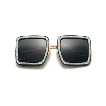 Lunettes de soleil rétro multicolores pour femmes de la série Luxueuse 2