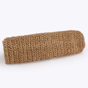 Sac Fourre-Tout Femme En Papier Tissé Uni Orné De Perles, Style Vacances h5 Image3