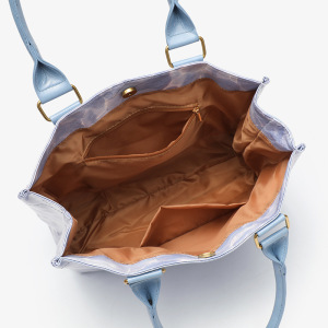 Sac Fourre-Tout Pour Femme En Papier Kraft Imprimé Dégradé De Style Rétro Bureau h5 Image3