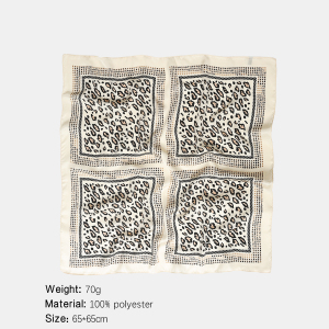 Écharpes D'Été Pour Femmes À Rayures Léopard Classiques De La Collection Simple Series h5 Image2