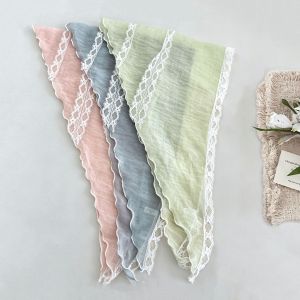 Écharpes D'Été En Dentelle Unie Pour Femmes, Collection Romantique h5 Image2