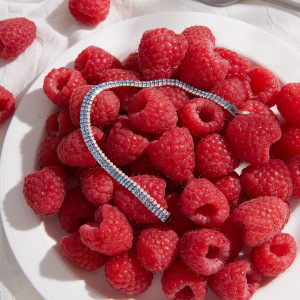 Bracelet Chaîne Simple En Acier Inoxydable Étanche Avec Zircon Pour Femme h5 Image5