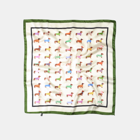 Écharpes d'été pour femmes, collection Simple Series Daily Animal Cartoon