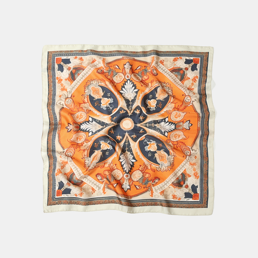 Écharpes D'Été Pour Femmes, Collection Luxueuse, Motif Cachemire Rétro, Forme Géométrique 